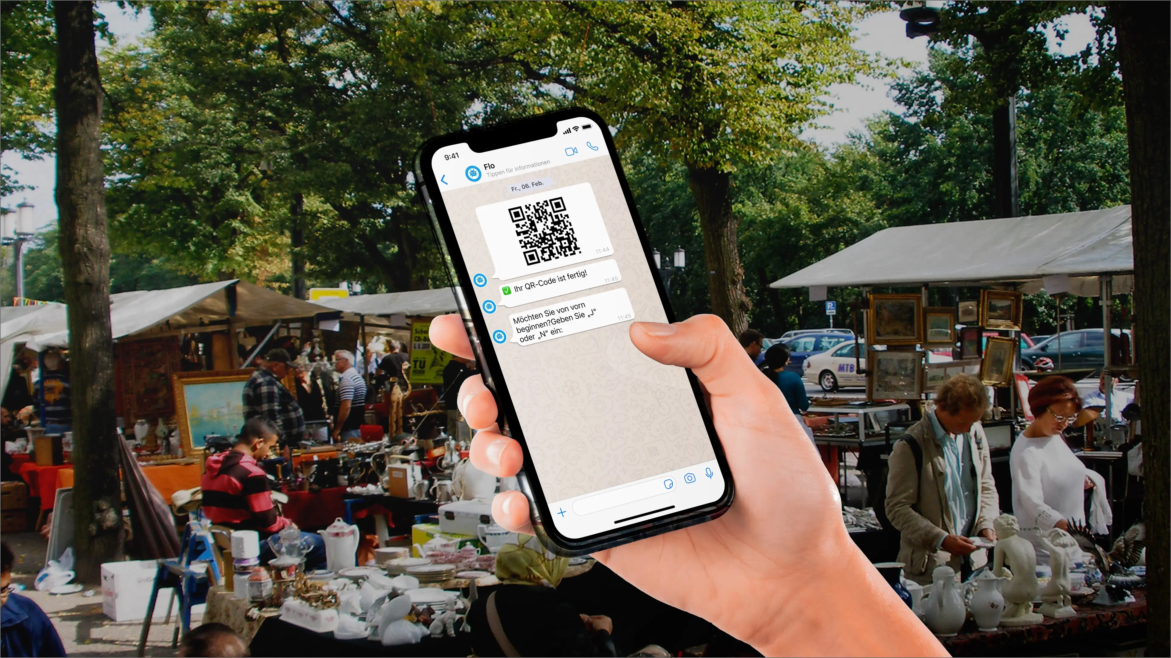 Flo QR Bezahlassistent